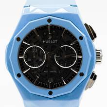 Thumbnail von Hublot Classic Fusion Aerofusion Chronograph Orlinski Sky Blue 45mm Full Set 2022