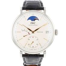 Thumbnail von IWC Portofino Handaufzug Hand-Wound Eight Days Steel Moonphase