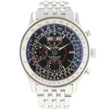  Breitling Montbrillant Datora Navitimer Montbrillant Datora 43MM Black Dial 
