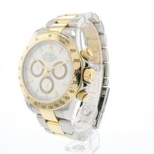  Rolex Daytona Steel Gold White Dial 