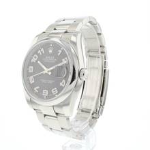  Rolex Datejust 36 Steel Black Concentric Dial / Roulette Date 