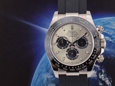  Rolex Daytona Cosmograph Daytona 116519ln Oysterflex Ghost Full Set Like New 