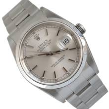  Rolex Datejust 36 16200 Soleil silver dial TOP Condition Full Set 