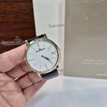  Jaeger-LeCoultre Master Ultra Thin 1907 Tribute Ouro Branco 39mm Corda Completo 