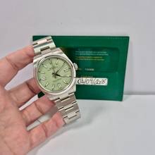 Thumbnail von Rolex Oyster Perpetual Pistache 41mm Automático Completo