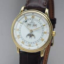 Thumbnail von Omega Triple Date Moonphase Cal.715 RARE collectors watch