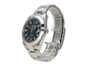  Rolex Datejust 41 Ref. 126300 Edelstahl Blau Index Oyster-Band 