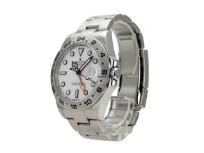  Rolex Explorer II 42 Edelstahl Ref. 226570 Zifferblatt Weiß 
