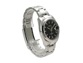 Thumbnail von Rolex Oyster Perpetual Date 34 mm Edelstahl / Weißgold Ref. 115234