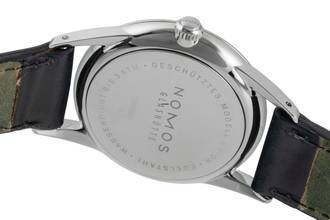 Thumbnail von NOMOS Orion Stahl Handaufzug Herrenuhr Ref. 301 Box & Papiere 2014