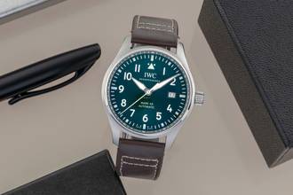 Thumbnail von IWC Fliegeruhr Mark XX Stahl Automatik Herrenuhr Ref IW328205 Box & Papiere 2023