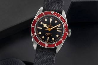 Thumbnail von Tudor Black Bay Heritage Black Bay Smiley Dial Automatik Herrenuhr Ref. 79220R B&P 2016