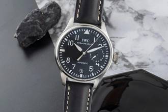 Thumbnail von IWC Große Fliegeruhr Schaffhausen Big Pilot 7 Days Automatik Herrenuhr Ref. IW500401
