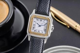 Thumbnail von Cartier Santos Carrée LM Stahl / Gold Automatik Herrenuhr Ref. 2961 81036288