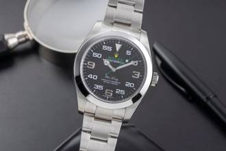 Thumbnail von Rolex Air King Automatik Stahl Herrenuhr Oyster Perpetual Ref. 116900 B&P 2018