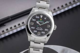  Rolex Air King Automatik Stahl Herrenuhr Oyster Perpetual Ref. 116900 B&P 2020 