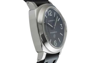 Thumbnail von Panerai Luminor Base Logo 44MM Edelstahl Handaufzug Herrenuhr Ref. PAM00000