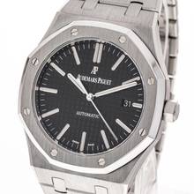 Thumbnail von Audemars Piguet Royal Oak Selfwinding 41 Black – 15400ST.OO.1220ST.01 – like NEW – 2013 Full Set