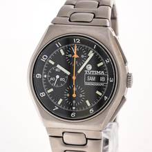  Tutima Military Chronograph 43 Steel – 798-02 – 10/1993 Full Set 
