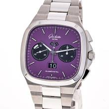 Thumbnail von Glashütte Original Seventies Chronograph Panoramadatum Chrono Panoramadatum – 1 of 100 – 1-37-02-20-02-70 – NEW & Unworn – 25 Full Set