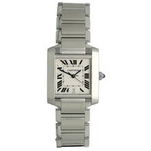  Cartier Tank Française White Roman Index 2302 