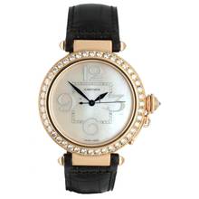 Thumbnail von Cartier Pasha 18K Rose Gold MOP Dial Factory Diamonds