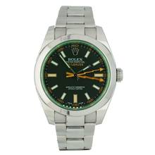  Rolex Milgauss Ref.116400GV Full Set Black Index 