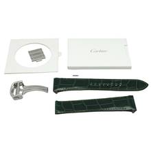 Thumbnail von Cartier Santos WSSA0062 Like New 99% Green Roman Dial