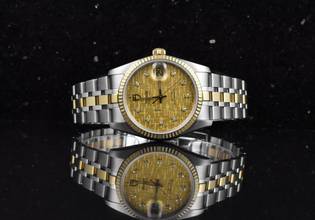 Thumbnail von Tudor Prince Date 74033 NOS / UNGETRAGEN Stahl Gold Automatik 2016 Full Set