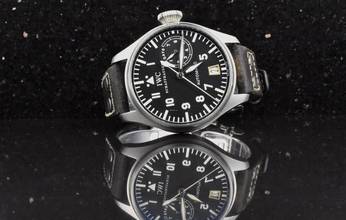 Thumbnail von IWC Große Fliegeruhr Big Pilot Große Fliegeruhr unpoliert IW5002 Automatik - Vintage