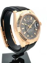 Thumbnail von Rolex Sky-Dweller 18 Kt. Rose gold like new 99,9% rhodium grey dial Full Set 2023 VAT free possible