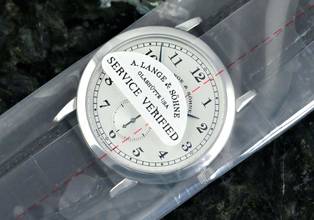 Thumbnail von A. Lange & Söhne 1815 206.025 | German Full Set | ALS Service Oct. 2025 | Platinum