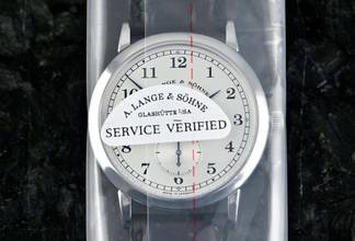 Thumbnail von A. Lange & Söhne 1815 206.025 | German Full Set | ALS Service Oct. 2025 | Platinum