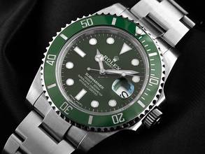 Thumbnail von Rolex Submariner Date LV Hulk Ref.116610LV 2018 Full Set wie Neu Vintage