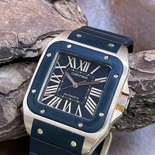  Cartier Santos 100 Santos 100 Roségold - FULLSET 2012 - Ref. 2792 