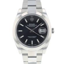 Rolex Datejust 41 Oyster Black Dial 