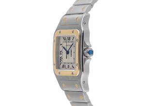 Thumbnail von Cartier Santos Galbée GM Ref.187901 1998 Full Set sehr gut Vintage
