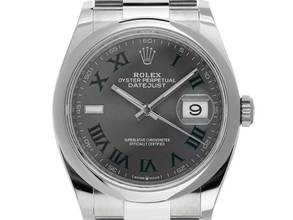 Thumbnail von Rolex Datejust 36 Wimbeldon Ref.126200 2024 Full Set Ungetragen teilverklebt