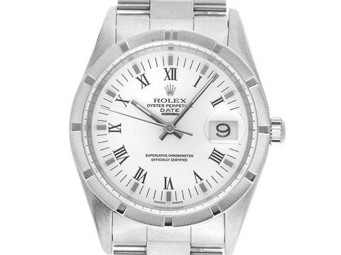  Rolex Oyster Perpetual Date Ref.15210 1999 Full Set wie Neu Vintage 