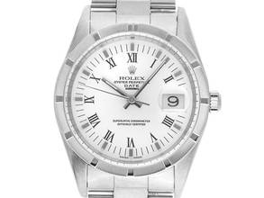  Rolex Oyster Perpetual Date Ref.15210 1999 Full Set wie Neu Vintage 
