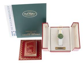 Thumbnail von Cartier Santos PM kleines Modell Ref.1170902 1995 Box&Beschreibung sehr gut Vintage