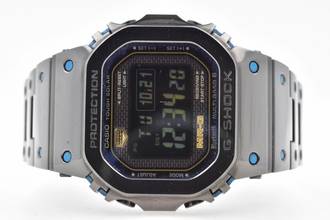  Casio G-Shock Blue Black Dial MRG-B5000BA-1DR MRG MR-G Titanium 