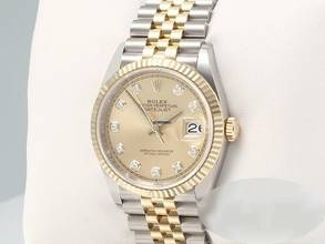 Thumbnail von Rolex Datejust 36 36mm 126233 Stahl Gelbgold 750 Diamanten Automatik Gold