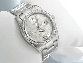 Thumbnail von Rolex Datejust 36 Mm 116244 Stahl Weissgold 750 Diamanten Automatik Stainless Steel Oyster-band 18kt White Gold Chronometer