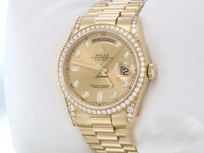 Thumbnail von Rolex Day-Date 36 36mm 118388 2010 Diamanten Gelbgold 750 Automatik Gold