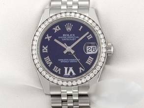Thumbnail von Rolex Datejust 31 31mm 178384 2017 Stahl Weissgold 750 Diamanten Automatik