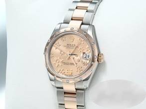 Thumbnail von Rolex Datejust 31 Medium 31mm 178341 2011 Stahl Rosegold 750 Diamanten Gold