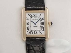 Thumbnail von Cartier Tank Solo Lady Tank Solo Edelstahl Gelbgold 750 2018 W5200002 Stahl Gold Damen