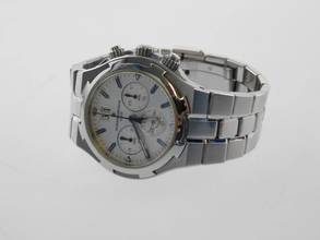  Vacheron Constantin Overseas Chronograph Automatik Stahl im Top Zustand mit silbernen Blatt 