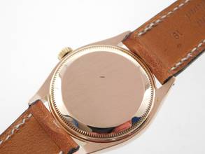 Thumbnail von Rolex Oyster Perpetual Medium massiv 18 Kt Rosegold 34 mm v 1945 im Top Zustand
